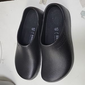 Mens black birkenstock clogs